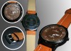 NAVIFORCE 1282 Brown Belt Watch